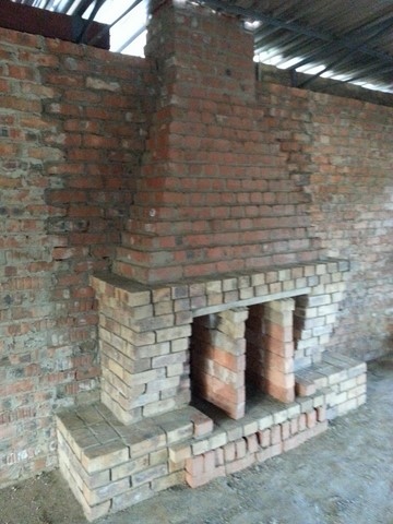 Farm House - Bultfontein - Fireplace