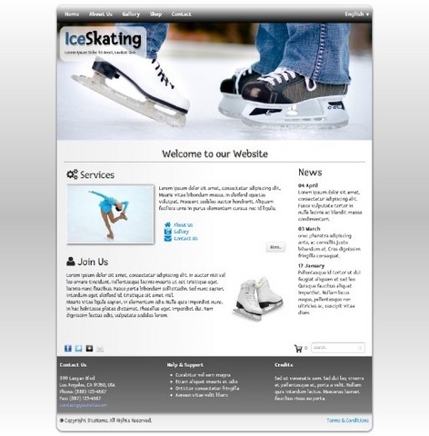 Template - Skating