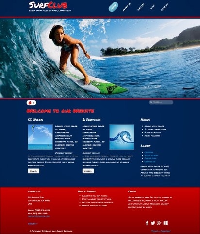 Template - Surf Club